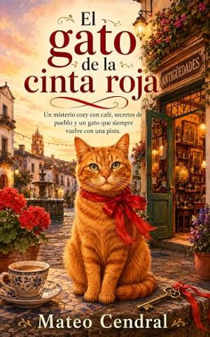 El gato de la cinta roja