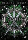Portada de Destino y furias (Leyendas de Thezmarr 3)