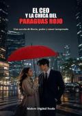 Portada de El CEO y la Chica del Paraguas Rojo