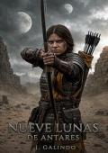 Portada de Nueve lunas de Antares