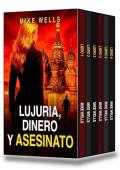Portada de Lujuria, dinero y asesinato: súper pack (6 libros)